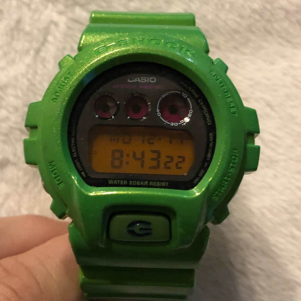 Casio G Shock DW6900NB-3 Lime Green